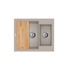 Granitna sudopera GL VERONA 1.5k - 610x500x215