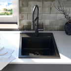 Granitna sudopera GL ANKONA 1k + drvena daska - 435x515x185