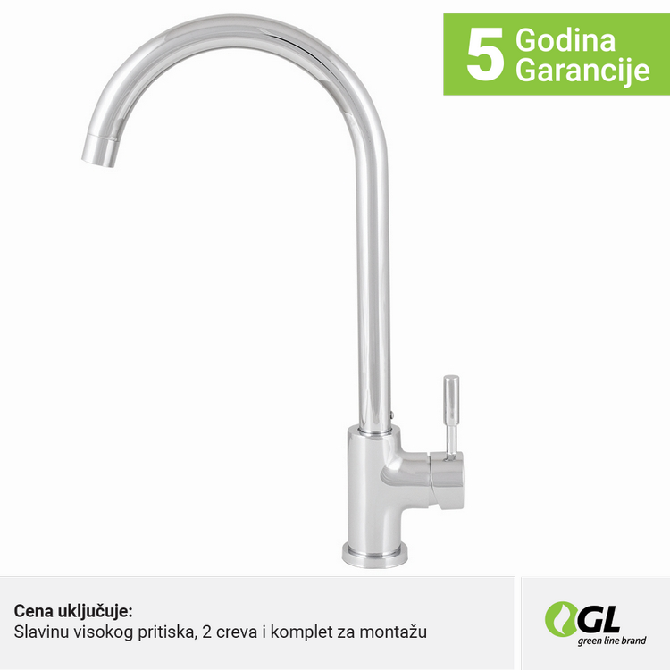 Kuhinjska slavina GL LION - Više boja i obrada
