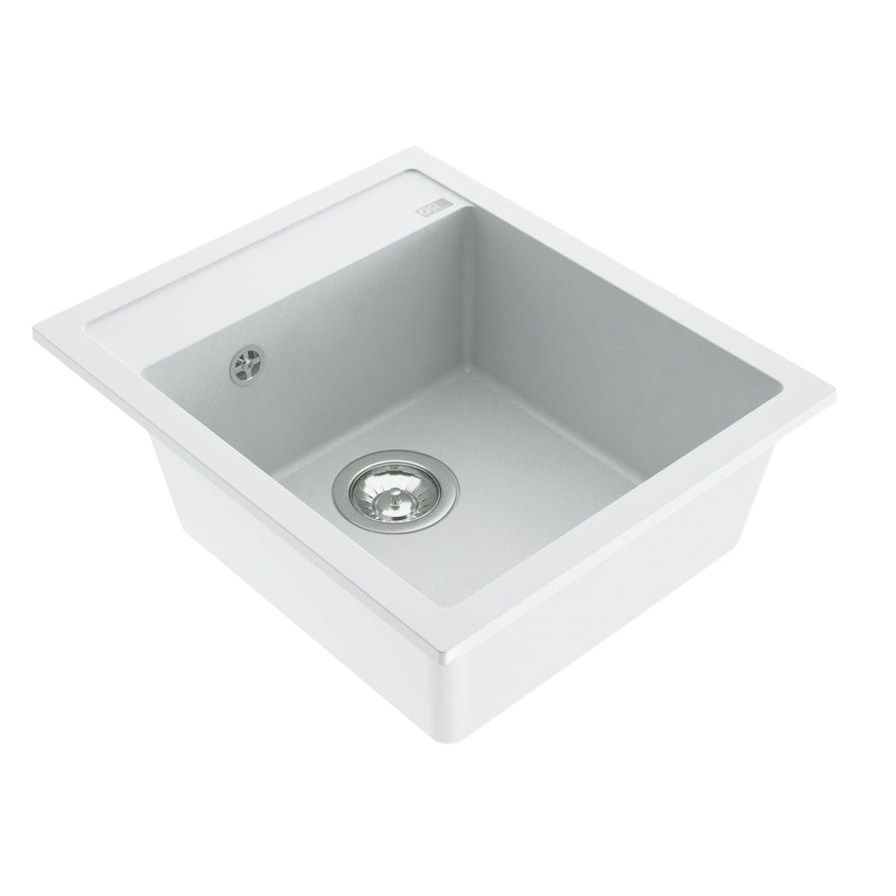 Granitna sudopera GL ANKONA 1k + drvena daska - 435x515x185