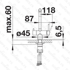 Kuhinjska filter slavina Blanco FONTAS II