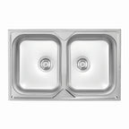 Inox sudopera Metalac AURORA 2D Sjaj - 790x500x195