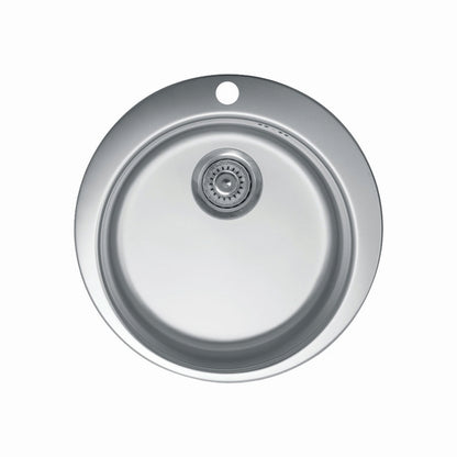 Inox sudopera Metalac VENERA TIP E Mat - fi480x150