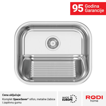 Inox sudopera RODI ACQUAVIVA - 500x400x230