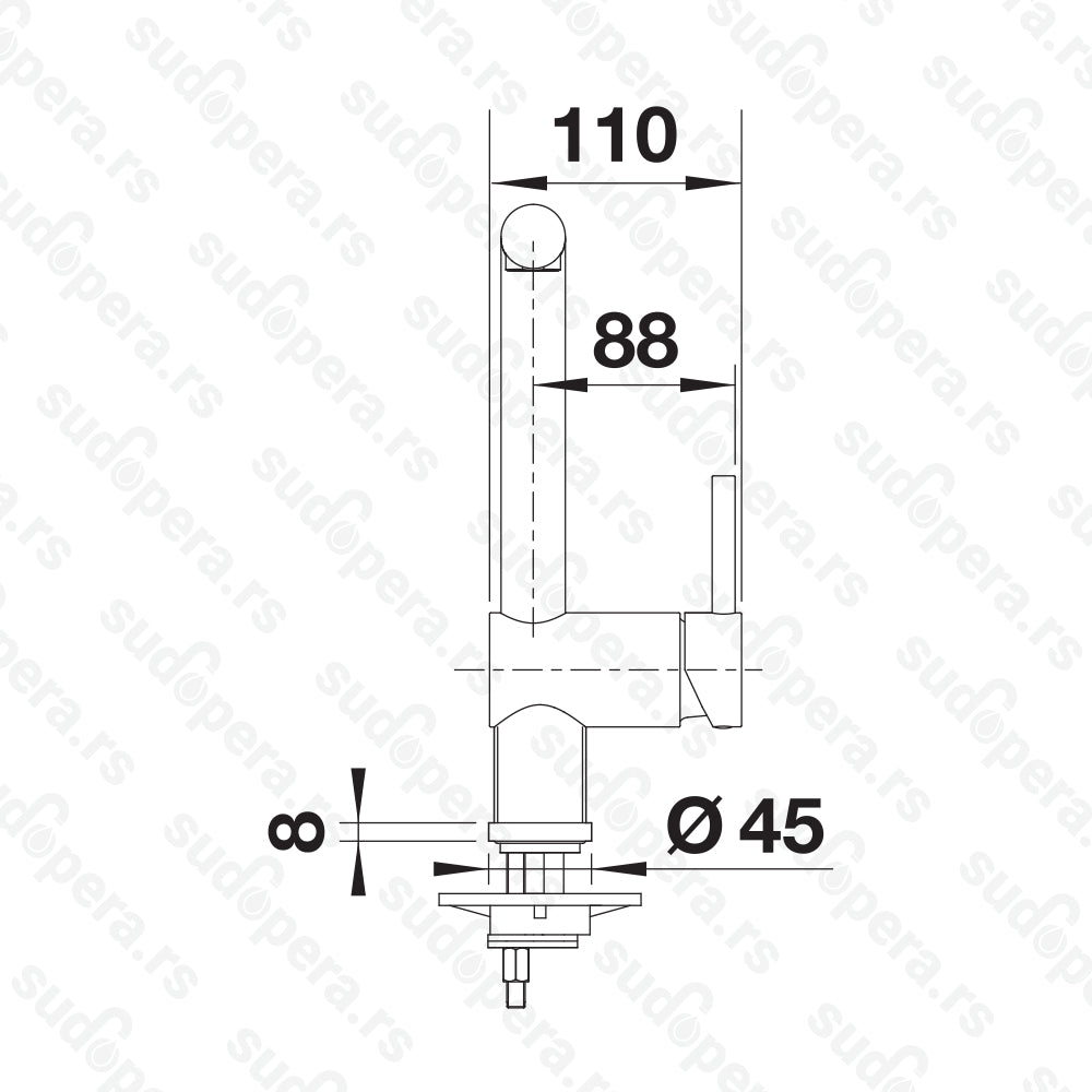 Kuhinjska slavina Blanco LINUS