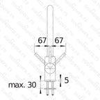 Kuhinjska slavina Blanco MIDA