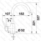 Kuhinjska slavina Blanco MIDA