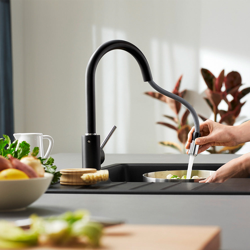 Kuhinjska slavina Blanco MIDA-S sa izvlačnim tušem