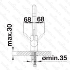 Kuhinjska slavina Blanco MILI