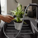 Granitna sudopera Blanco Silgranit NAYA 6 + drvena daska - 615x510x200