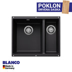 Granitna sudopera Blanco Silgranit ROTAN 340/160-U + drvena daska - 525x400x190