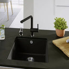 Granitna sudopera Blanco Silgranit ROTAN 400-U + drvena daska - 400x400x190