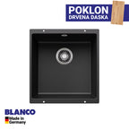 Granitna sudopera Blanco Silgranit ROTAN 400-U + drvena daska - 400x400x190