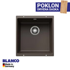 Granitna sudopera Blanco Silgranit ROTAN 400-U + drvena daska - 400x400x190
