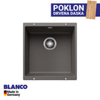 Granitna sudopera Blanco Silgranit ROTAN 400-U + drvena daska - 400x400x190
