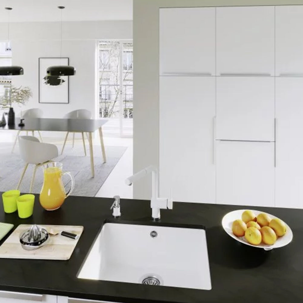 Granitna sudopera Blanco Silgranit ROTAN 500-U + drvena daska - 500x400x190