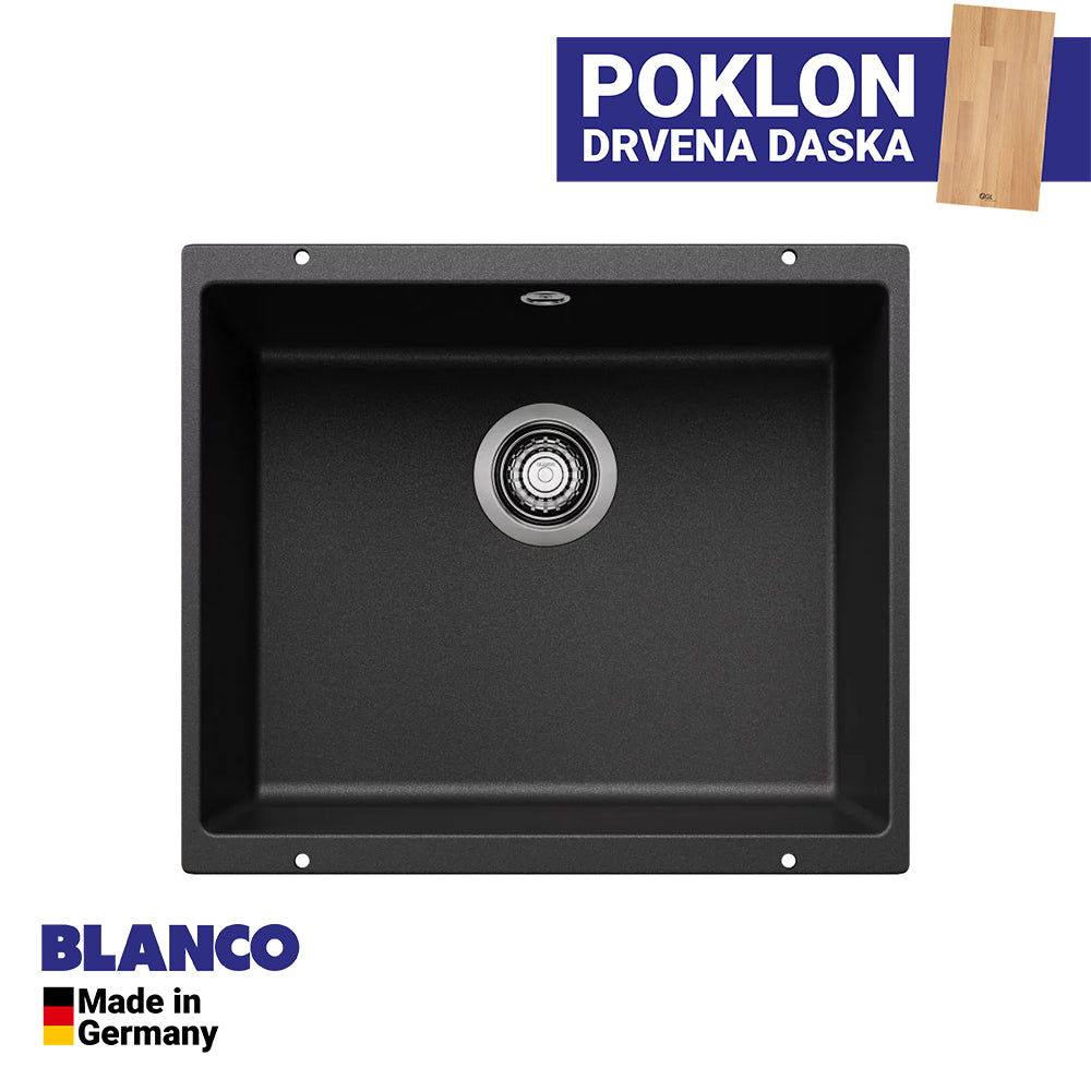 Granitna sudopera Blanco Silgranit ROTAN 500-U + drvena daska - 500x400x190