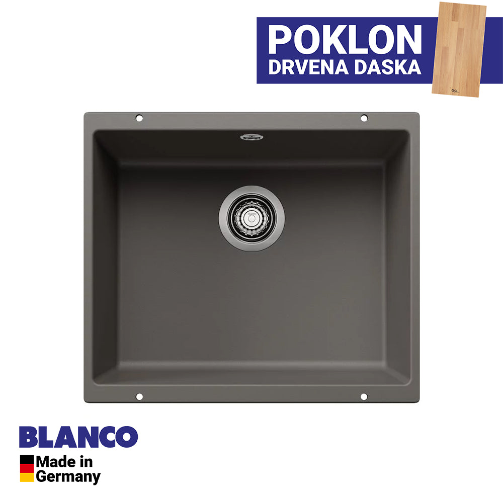 Granitna sudopera Blanco Silgranit ROTAN 500-U + drvena daska - 500x400x190