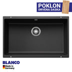 Granitna sudopera Blanco Silgranit ROTAN 700-U + drvena daska - 700x400x190
