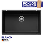 Granitna sudopera Blanco Silgranit ROTAN 700-U + drvena daska - 700x400x190
