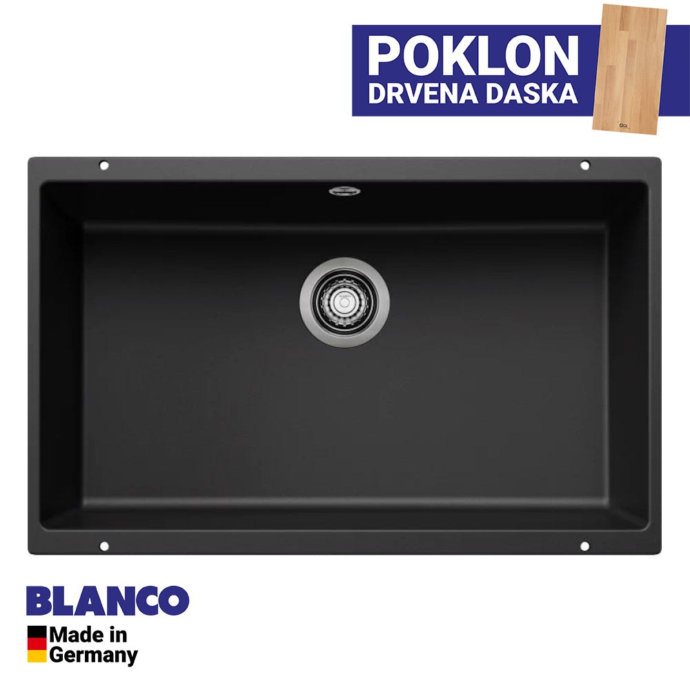 Granitna sudopera Blanco Silgranit ROTAN 700-U + drvena daska - 700x400x190