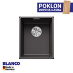 Granitna sudopera Blanco Silgranit SUBLINE 320-F + drvena daska - 347x427x190