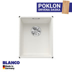Granitna sudopera Blanco Silgranit SUBLINE 320-F + drvena daska - 347x427x190