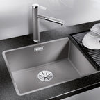 Granitna sudopera Blanco Silgranit SUBLINE 500-F + drvena daska - 527x427x190