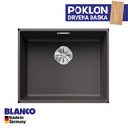 Granitna sudopera Blanco Silgranit SUBLINE 500-F + drvena daska - 527x427x190