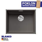 Granitna sudopera Blanco Silgranit SUBLINE 500-F + drvena daska - 527x427x190