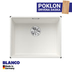 Granitna sudopera Blanco Silgranit SUBLINE 500-F + drvena daska - 527x427x190
