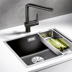 Granitna sudopera Blanco Silgranit SUBLINE 500-IF SteelFrame + drvena daska - 543x443x190