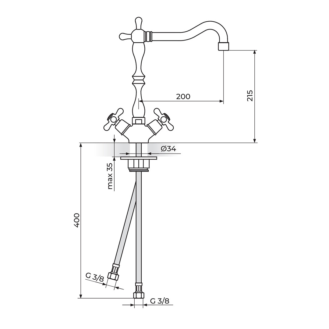 Slavina Rosan NB22102 - BRONTEE za sudoperu